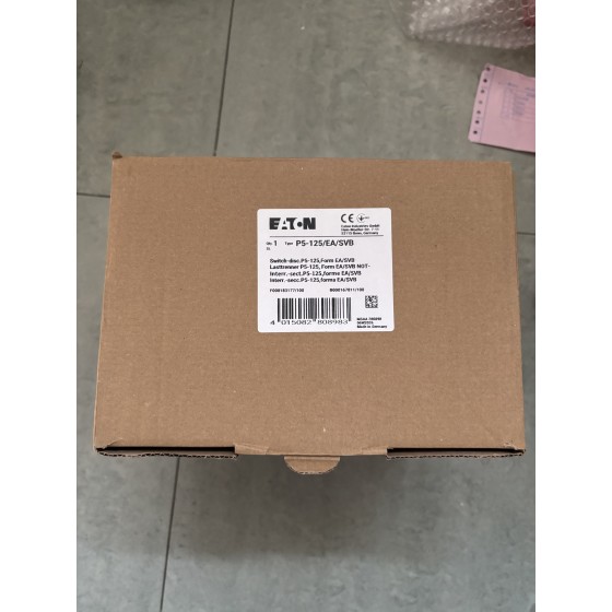 New and original Eaton rotary disconnect switch P5-125/EA/SVB In Stock