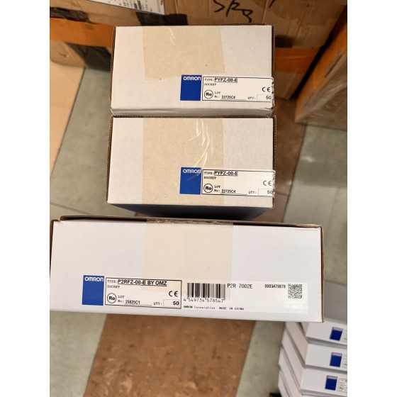 New and original Power Relay MY2N-GS, 220-240V AC Coil, with DIN Rail Socket Base In Stock