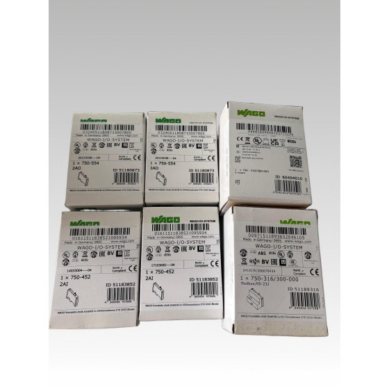 New and original 2-channel analog output module 750-554 In Stock