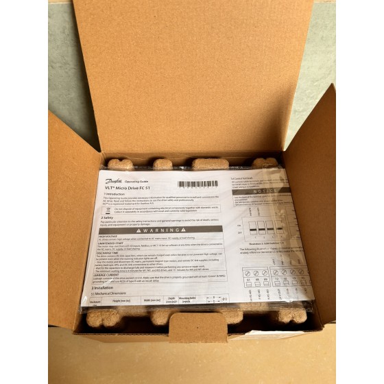 New and original Danfoss Drives 132F0017 MICRO DRIVE, 0.37KW, 380-480V