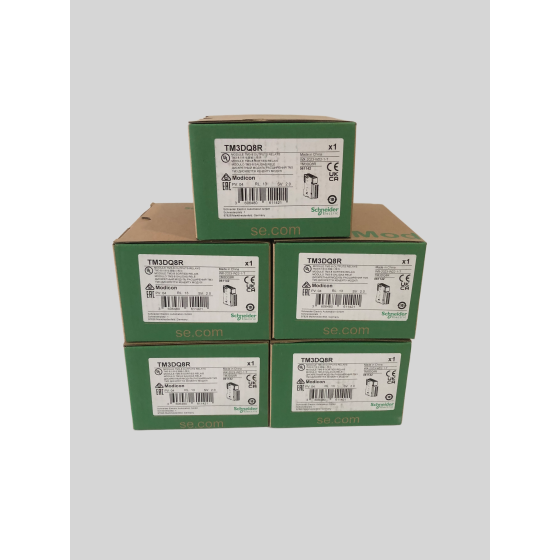 New and orginal Expansion I/O module TM3DQ8R PLC In Stock