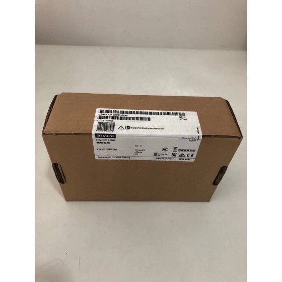 New and original SIMATIC HMI KTP400 Comfort Panel 6AV2124-2DC01-0AX0 In Stock
