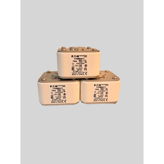 New and original 170M6411 Fuse-link, high speed, 700 A, AC 690 V In Stock