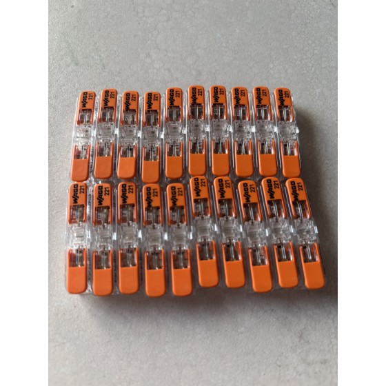New and original Inline splicing connector with levers 221-2411 In Stock