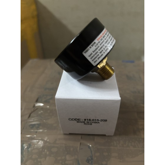 New and original Norgren 18-015-209 Pressure Gauge, 0-160 PSI In Stock