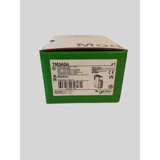 New and original TM3AQ4 analog output module PLC In Stock