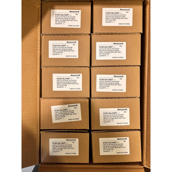 New and original Honeywell VC6013AJC1000T Valve Actuator In Stock