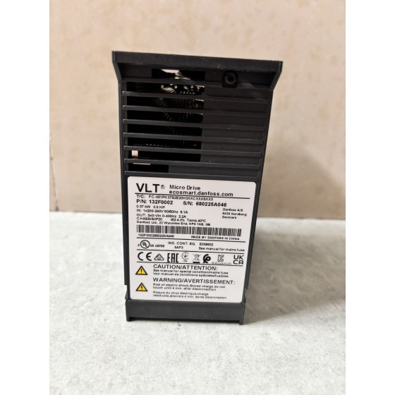 New and original danfoss inverter FC-051PK37S2E20H3XXCXXXSXXX 132F0002 In Stock