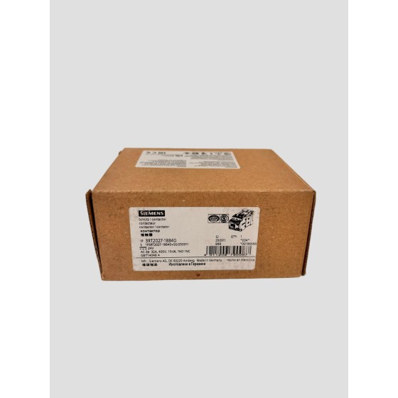 New and original power contactor 3RT2027-1BB40 In Stock